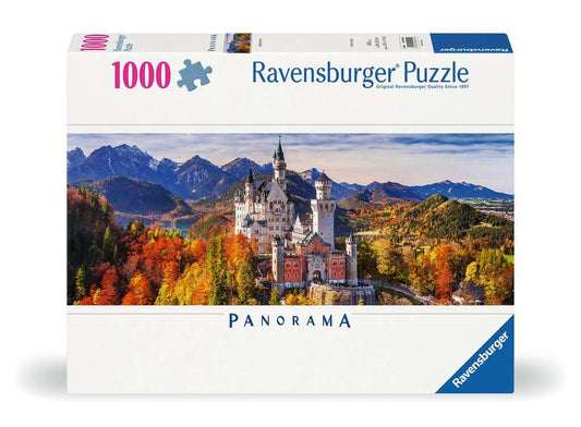 Ravensburger Puzzle 1000 Pz Panorama Castle Bavaria 12000445