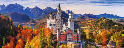 Ravensburger Puzzle 1000 Pz Panorama Castle Bavaria 12000445