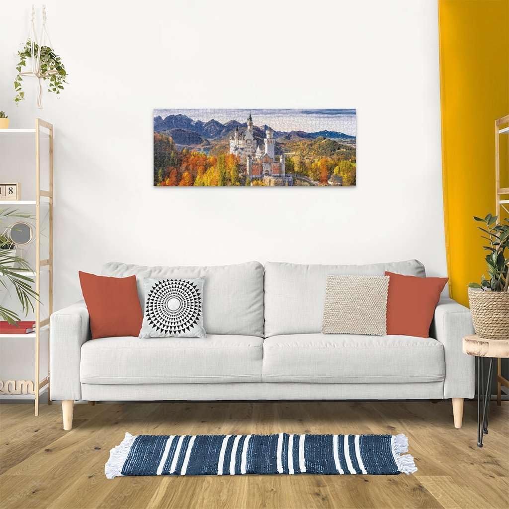 Ravensburger Puzzle 1000 Pz Panorama Castle Bavaria 12000445