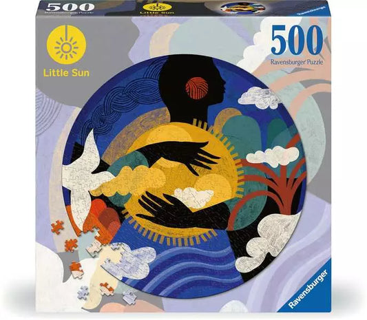 Ravensburger Puzzle Circular 500 Pz Little Sun Feel 12000763