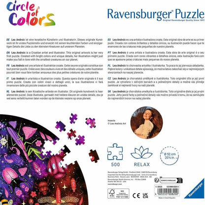 Ravensburger Puzzle Circular 500 Pzs Insectos 12000820