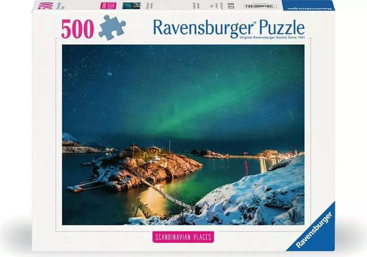 Ravensburger Puzzle 500 Pzs Aurora Boreal Noruega 12000845