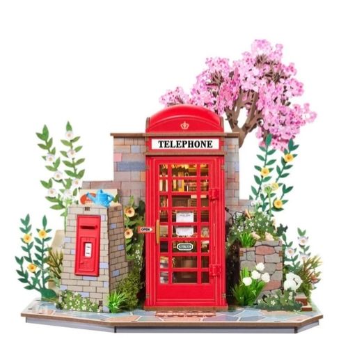 Robotime Puzzle 3d Blossom Book Booth Rolife Tgs05