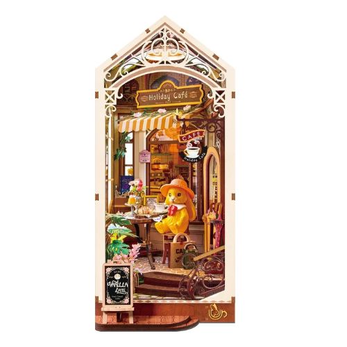 Robotime Puzzle 3d Holiday Café Rolife Tgb15