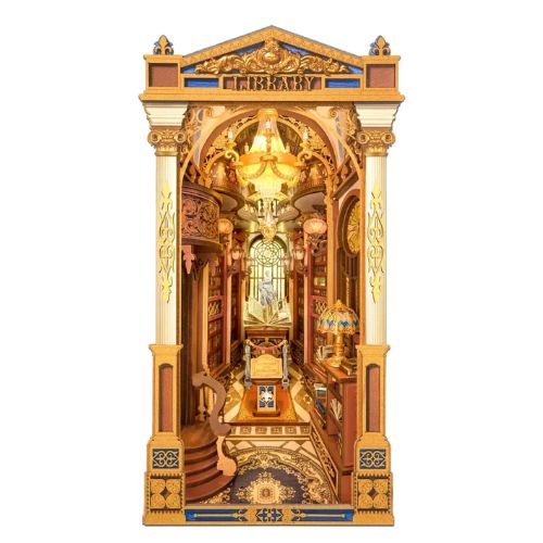 Robotime Puzzle 3d Rolife Library Of Wonders Tgb16