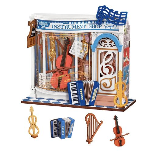 Robotime Puzzle 3d Shop Instrumentos Musicales Rolife Ds047