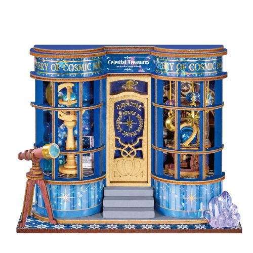 Robotime Puzzle 3d Tienda De Astronomía Mágica Rolife Ds048