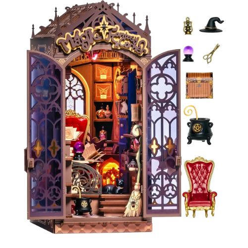 Robotime Puzzle 3d Rincón De Fantasía Mágica Rolife Tgb14