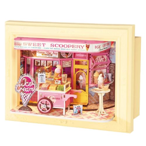 Robotime Puzzle 3d Sweet Scoopery Ice Cream Rolife Dp002