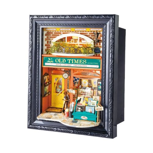 Robotime Puzzle 3d Old Times Bookstore Rolife Dp004