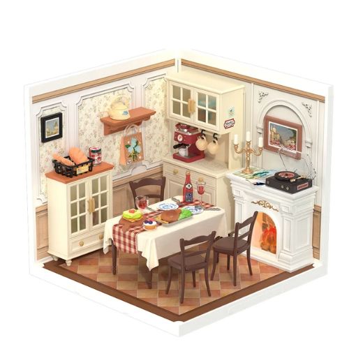 Robotime Puzzle 3d Warm Dining Room Rolife Dw015b