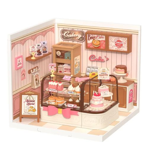 Robotime Puzzle 3d Tasty Cake Shop Rolife Dw019b