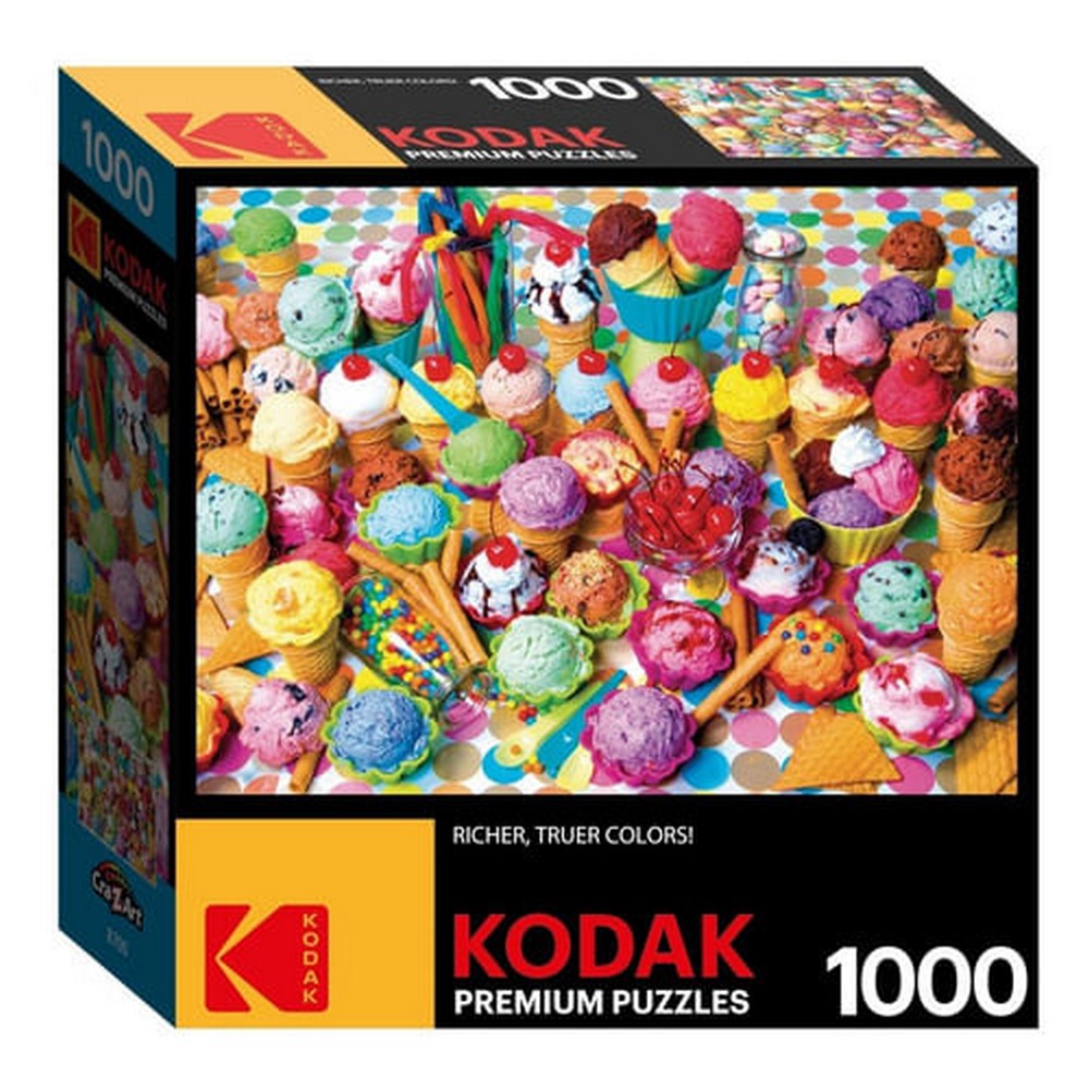 Puzzle 1000 Pzs Kodak Helados Y Colores 417457