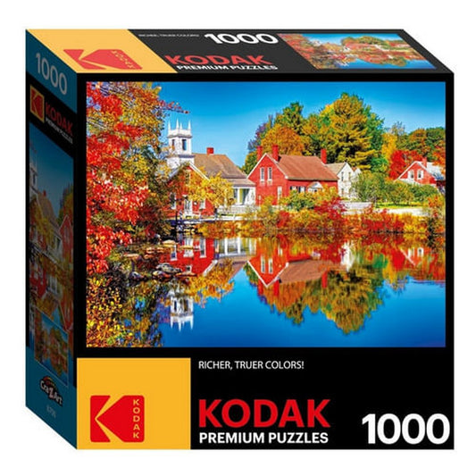 Rompecabezas Kodak Autumn In Harrisville De 1000 Piezas