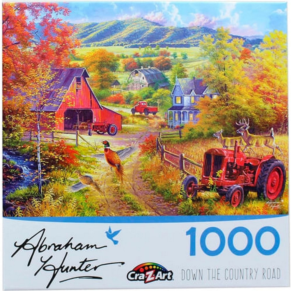 Puzzle 1000 Abraham Hunter Down The Country Road 23380 Ef