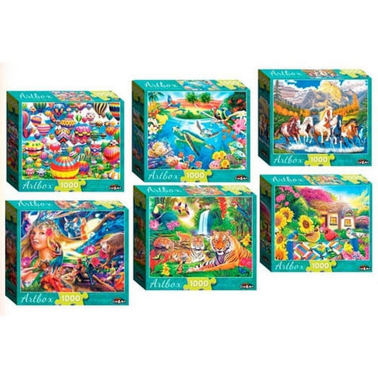 Puzzle Rompecabezas 1000 Pzs Artbox 1200ak 8730