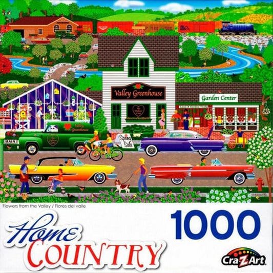Puzzle 1000 Pzs Home Country Flores En El Valle 1186