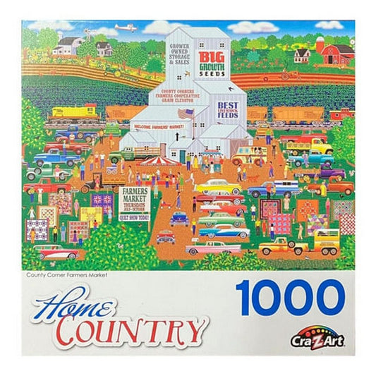 Puzzle 1000 Pzs Home Country Mercado De Agricultores 419598