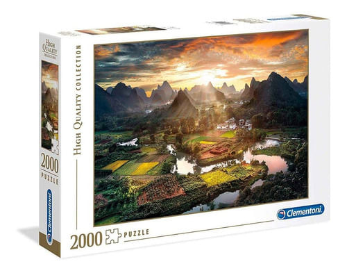 Puzzle Rompecabezas 2000 Pzs Vista De China Clementoni 32564