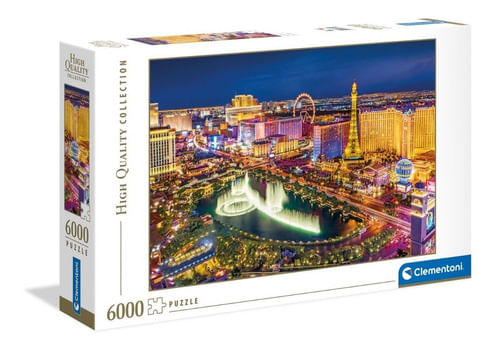 Puzzle Rompecabezas 6000 Pzs Las Vegas Clementoni 36528