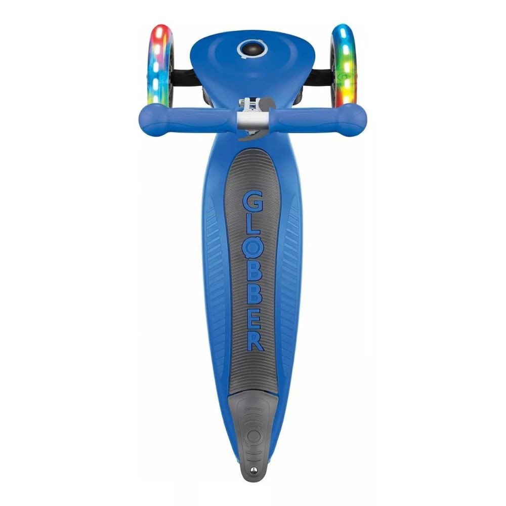 Globber Monopatin Junior Plegable Y C/luces Azul 437-100