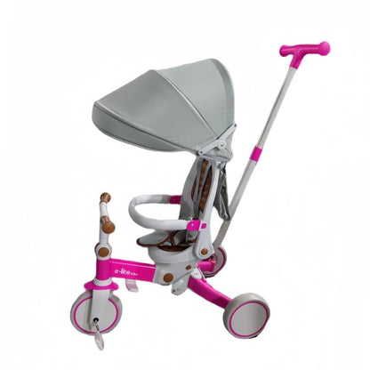 Triciclo E-lite Trike Con Capota Jy-t11b Rosa