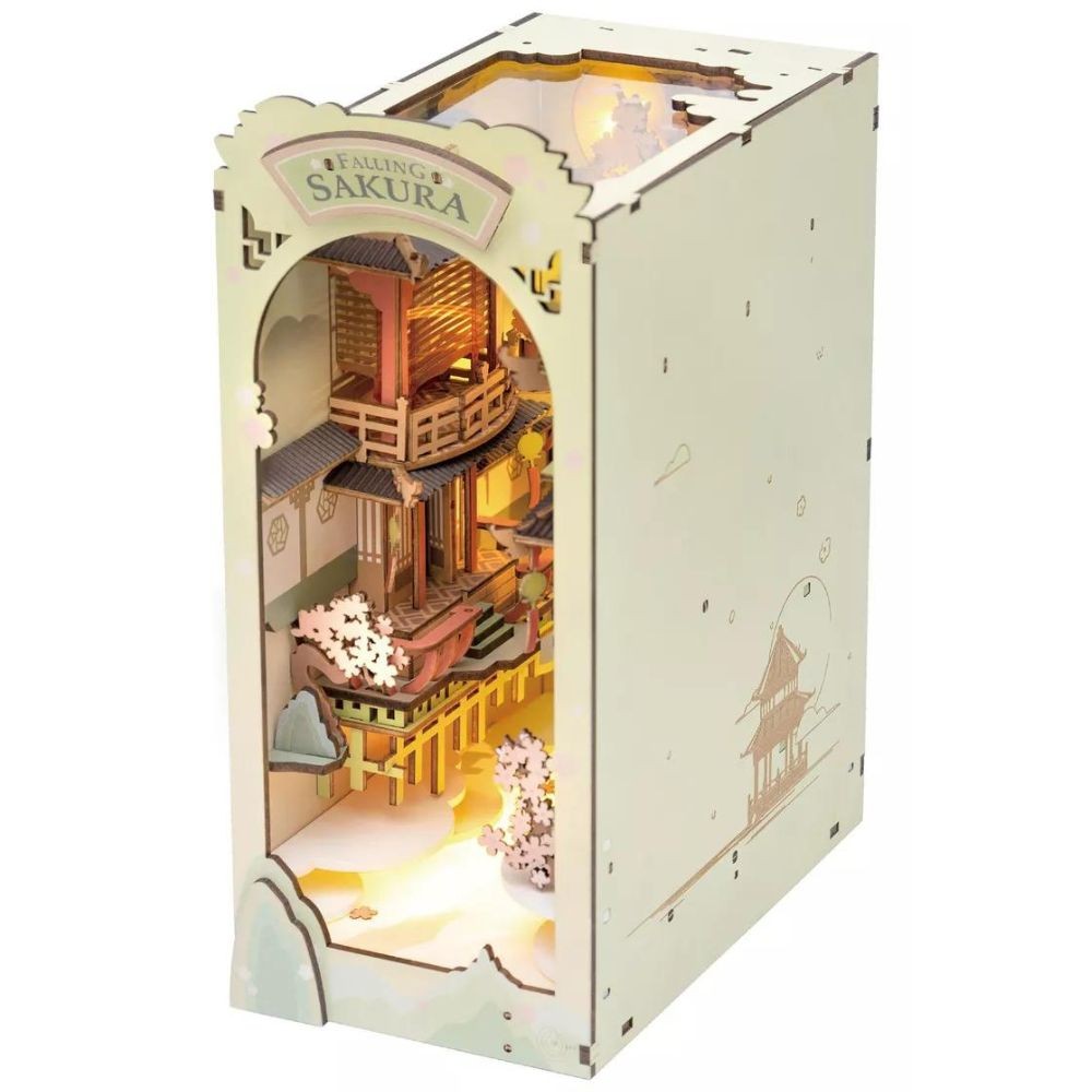 Robotime Puzzle 3d Book Nook Árbol De Cerezo Tgb05 Rolife