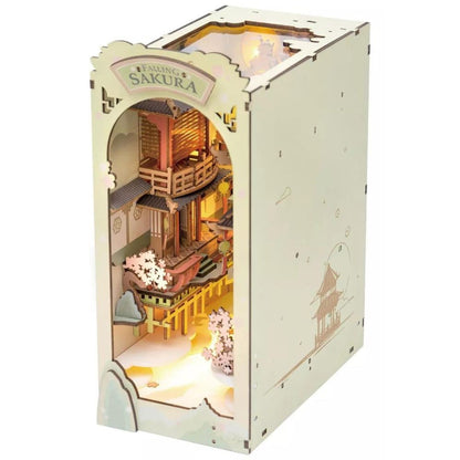 Robotime Puzzle 3d Book Nook Árbol De Cerezo Tgb05 Rolife