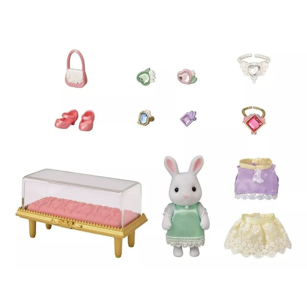 Sylvanian Fashion Play Set Colección Joyas Y Gemas 05647sy