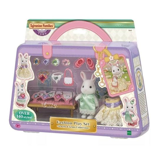 Sylvanian Fashion Play Set Colección Joyas Y Gemas 05647sy