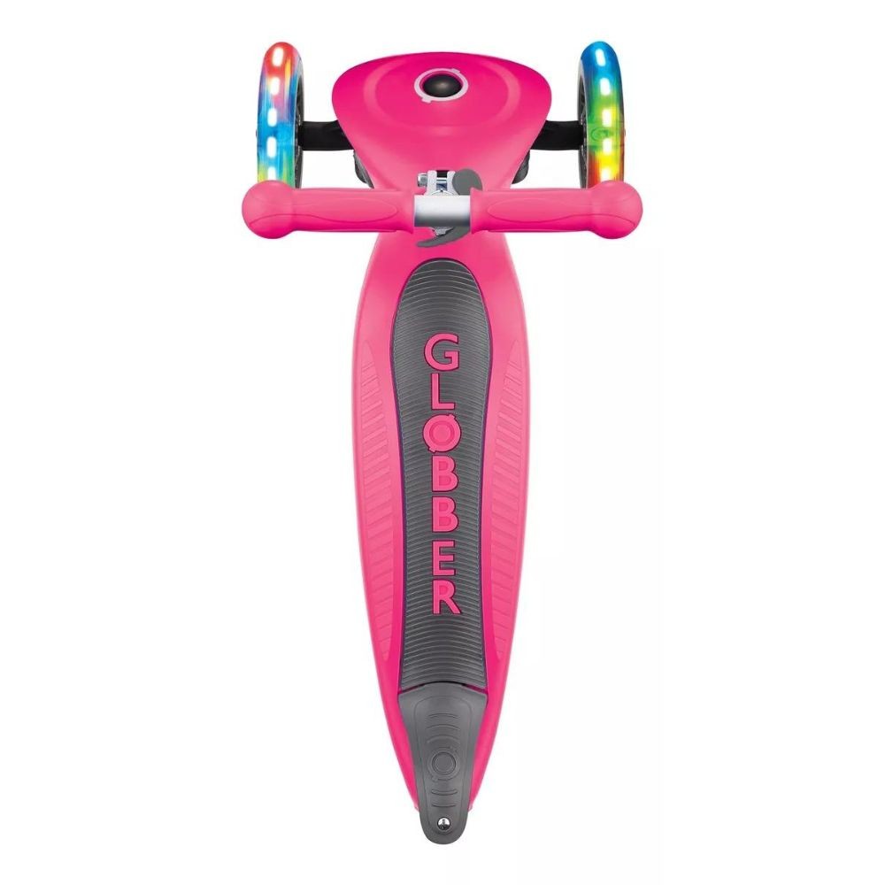 Globber Monopatin Junior Plegable Y C/luces Rosa 437-110