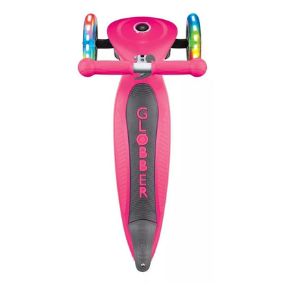 Globber Monopatin Junior Plegable Y C/luces Rosa 437-110