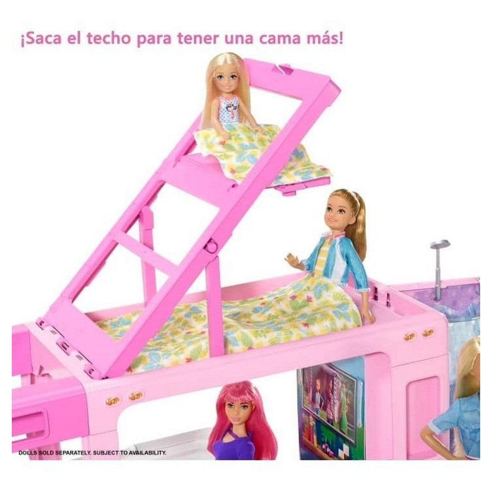 Vehículo Barbie Dreamcamper 3 En 1 Ghl93 Mattel