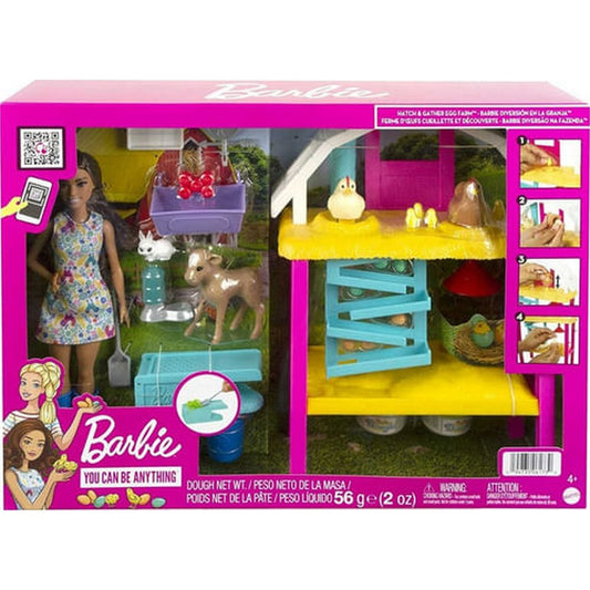Muñeca Barbie Y Su Granja Con Accesorios Hgy88 Mattel