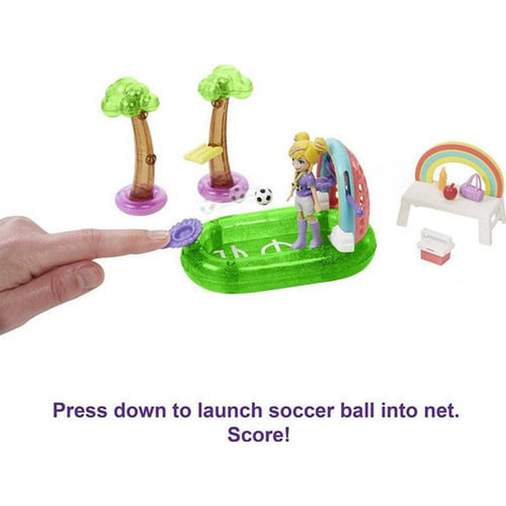 Polly Pocket Set De Juego Deporte Futbol Hdw60 Mattel