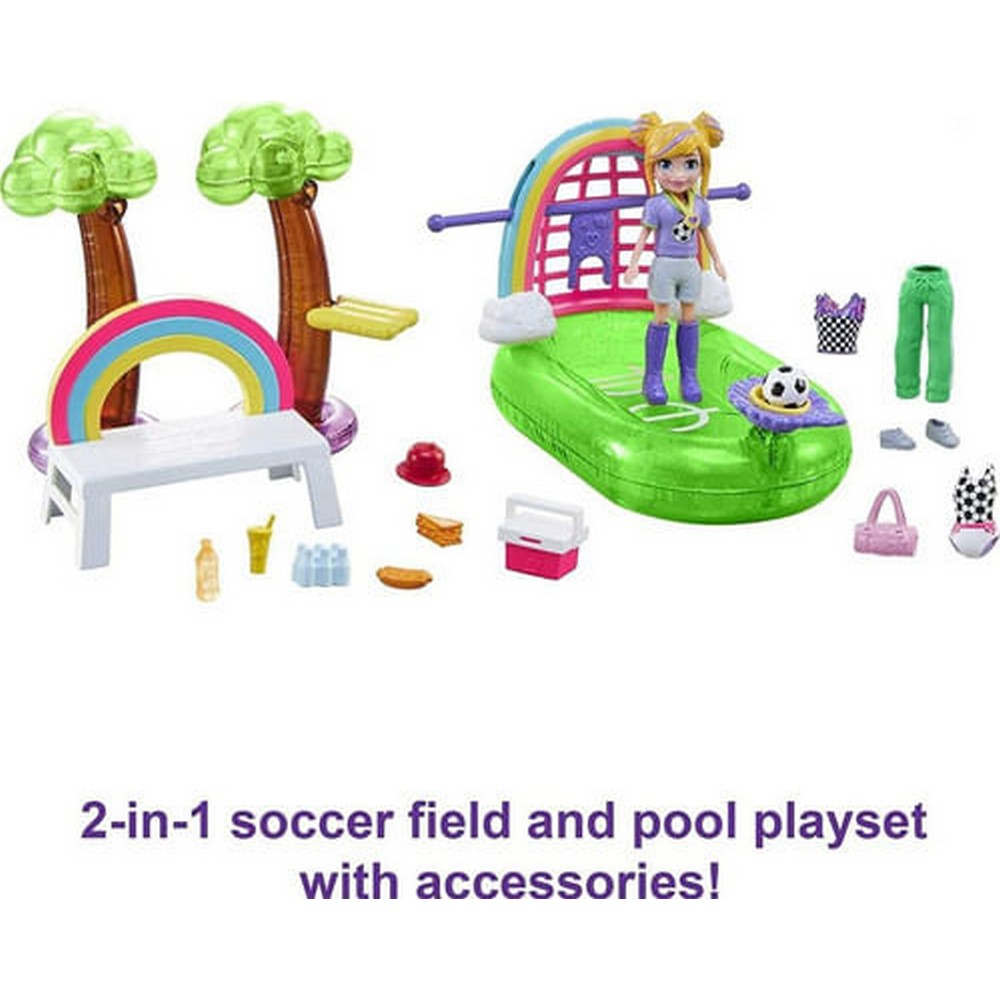Polly Pocket Set De Juego Deporte Futbol Hdw60 Mattel