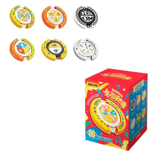 52toys Quesera Series Fortune Wheel Figura Blind Box S78890