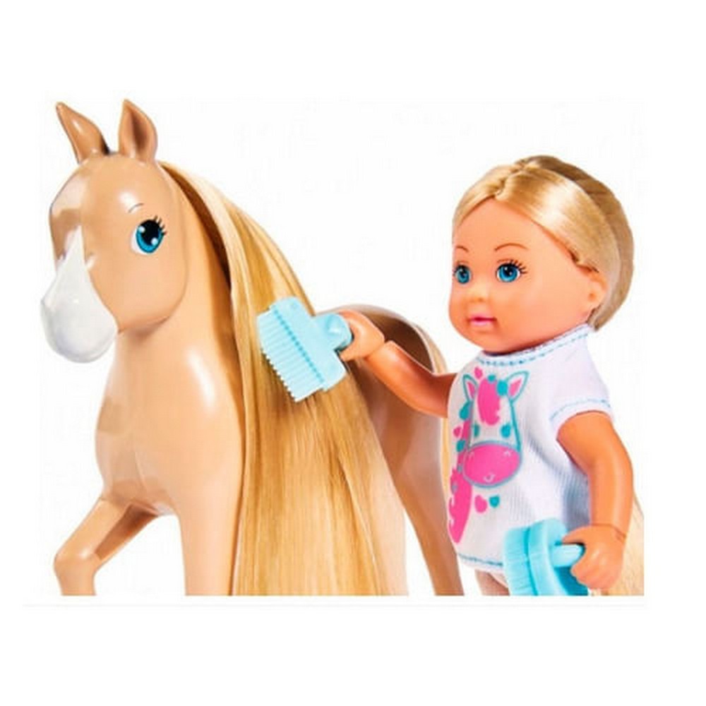 Muñeca Evi De Vacaciones Con Caballo 105733274038