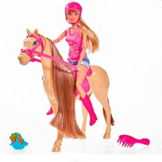 Steffi Muñeca Con Caballo Lovely Horse 105733052