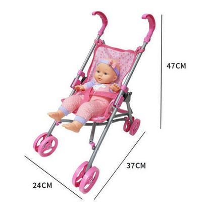 Dream Collection Muñeca 30 Cm Con Cochecito 17145
