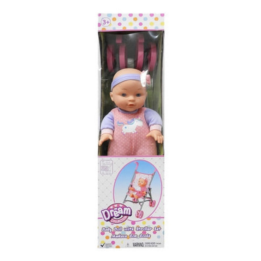 Dream Collection Muñeca 30 Cm Con Cochecito 17145