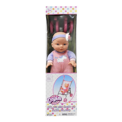 Dream Collection Muñeca 30 Cm Con Cochecito 17145