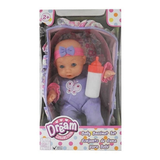 Dream Collection Muñeca 25 Cm Set De Cuna Para Bebé 17154