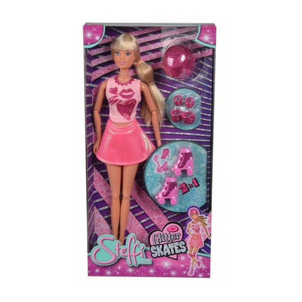 Muñeca Steffi Sl Rollers Glitter Skates 105733268