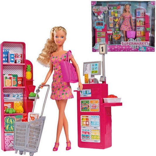 Muñeca Steffi Sl Supermercado Con Accesorios 105733449
