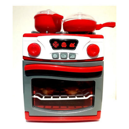 Cocinita Con Horno Color Rojo 1201698 E.normal Color Rosa