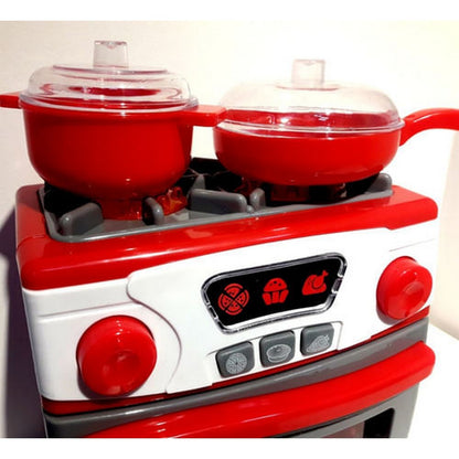 Cocinita Con Horno Color Rojo 1201698 E.normal Color Rosa