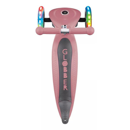 Globber Monopatin Primo Portátil C/luces Rosa 432-210-2
