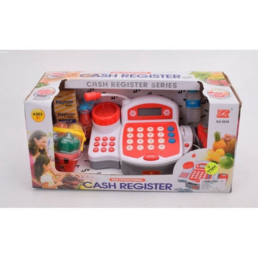Caja Registradora Cash Register Rojo 1075982 E.normal