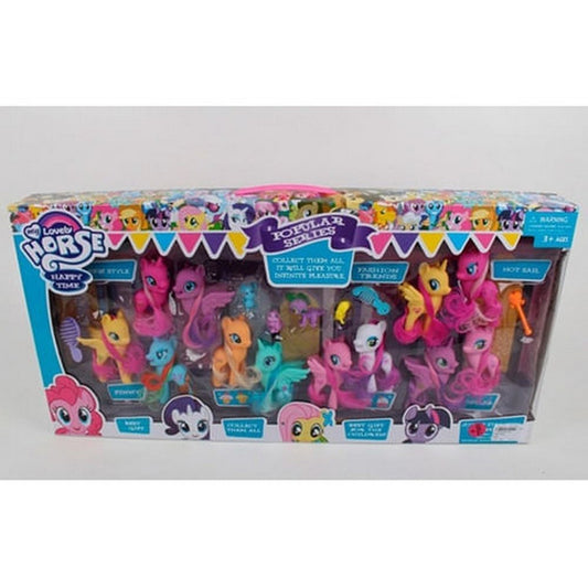 My Lovely Horse Set 12 Ponys Adorables 1728829